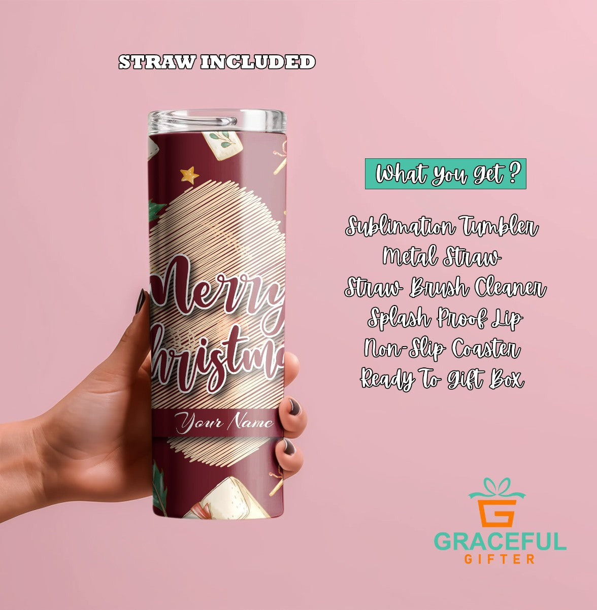 Christmas Gift Tumbler