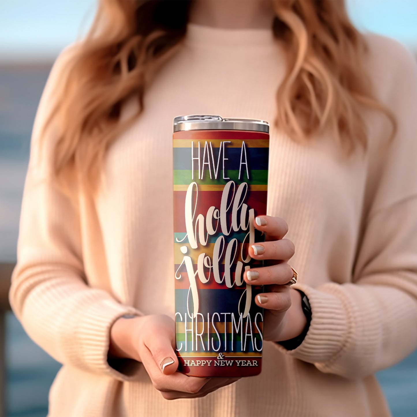 Holly Jolly Tumbler