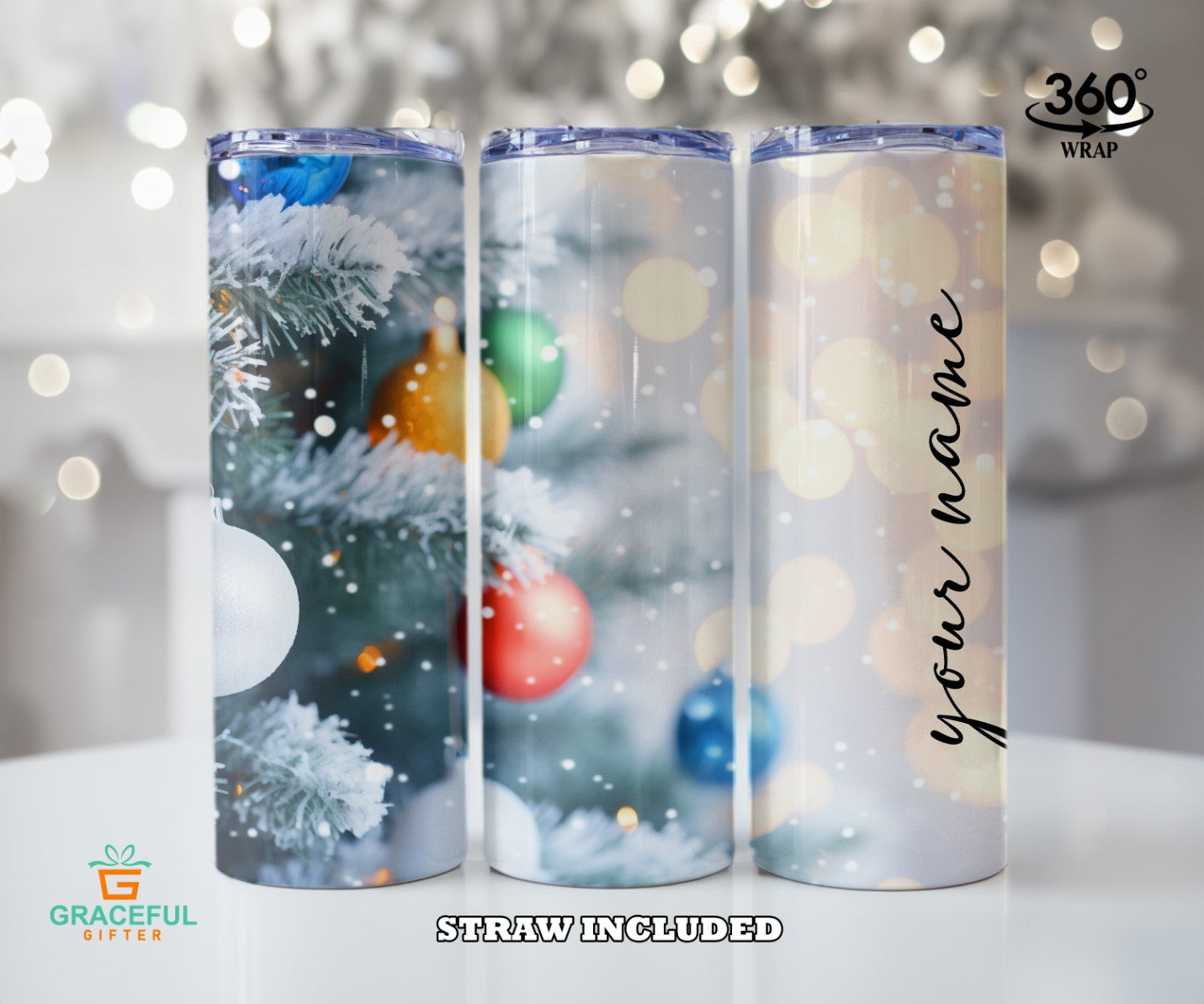Ornament Christmas Tumbler