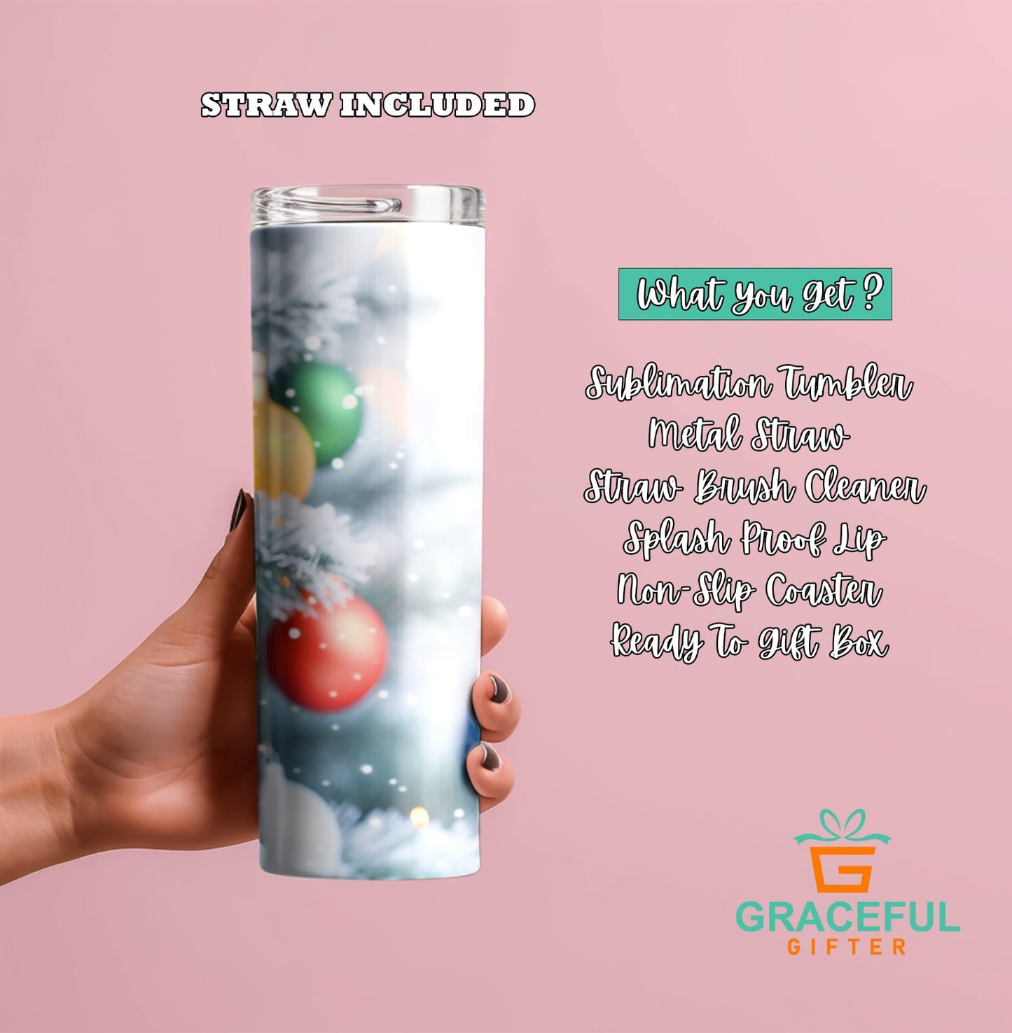 Ornament Christmas Tumbler