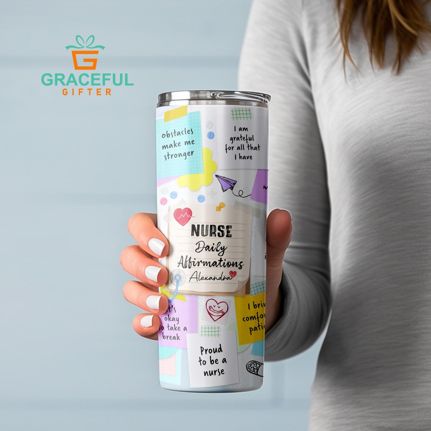 Nurse Life Affirmation Tumbler