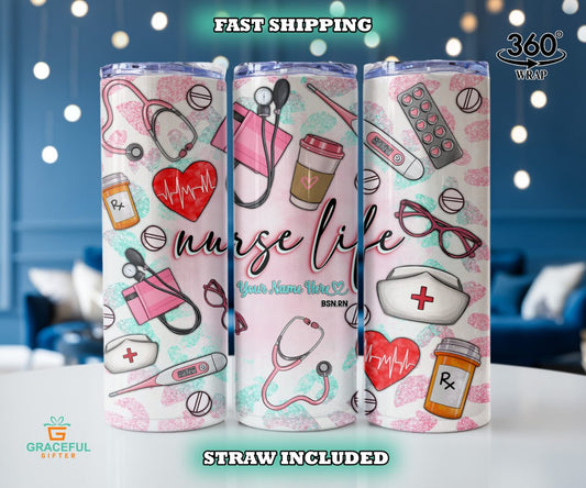 Nurse Life Tumbler